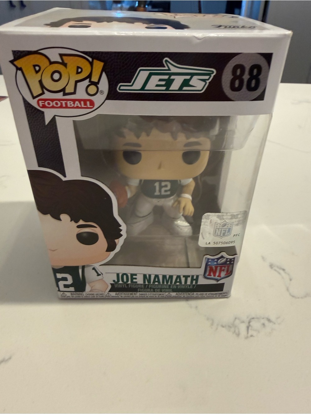 Funko POP! Football Joe Namath Vinyl Figure - Green & White